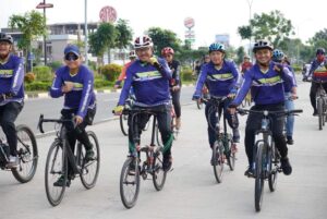 Jefridin Gowes Bersama Ribuan Peserta Batam Bersepeda dari Dalam & Luar Negeri