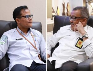 Jalin Koordinasi dan Kekompakan, Kepala BMKG Batam yang Baru Sowan ke Jefridin