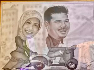 Kisah Yusfa, Dorongan Istri, dan Filosofi Kendaraan Roda Dua Bernama Vespa