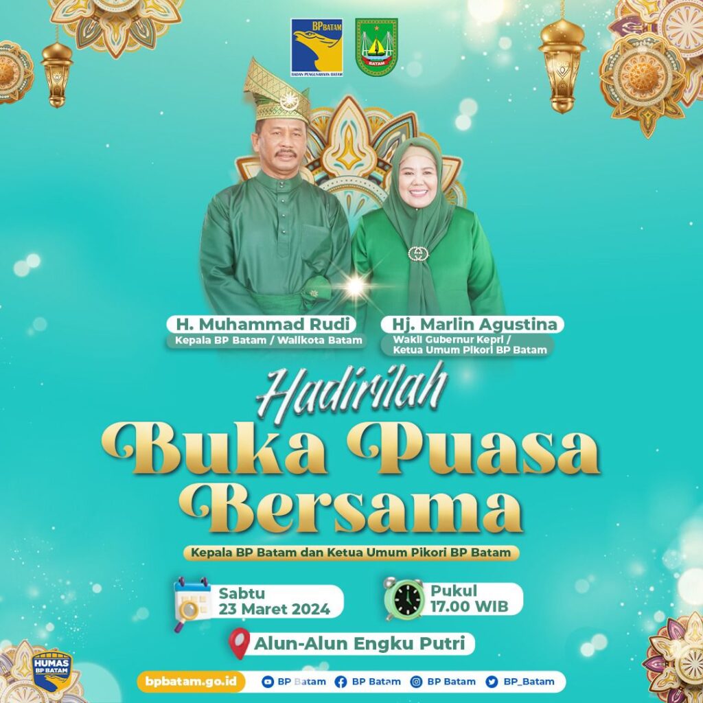 Ramadan Terakhir Sebagai Wali Kota/Kepala BP Batam, HMR Ajak Warga Buka Bersama