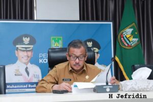 Inflasi Kota Batam Turun, Jefridin Jelaskan Resepnya dalam Rapat Bersama Kemendagri
