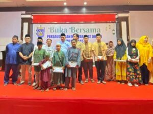 KATA FOTO: Permai Kepri Buka Bersama Warga Batam Asal Dumai & Beri Santunan