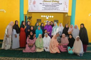 KATA FOTO: Peluk & Cinta Marlin saat Safari Duha di Masjid Al Habib, Tanjungsengkuang