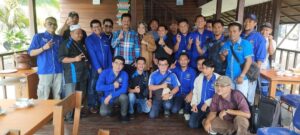 Dikenal Dekat dengan Wartawan, HMR dan Marlin Silaturahmi Bersama Awak PWI Natuna