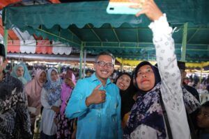 Sukacita Guru TPQ hingga Warga Seibinti, Membuncah saat Halal Bihalal Bareng Jefridin