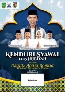 10 Ribu Jemaah Akan Hadiri Kenduri Syawal UAS Malam Ini, Jefridin Pastikan Semua Siap