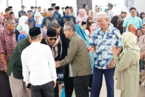Indahnya Hablum Minannas, Jefridin Halal Bihalal dengan Masyarakat Belakangpadang