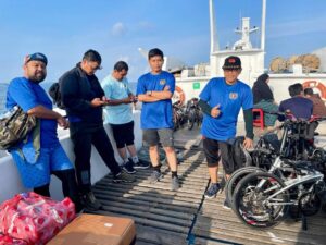 Habis Subuh, Rombongan PWI Berlayar ke Karimun, Syiarkan MTQH Ke-10 Kepri di Batam
