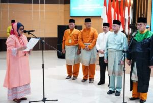 Dewan Pengawas, Hakim & Panitera MTQH Ke-10 Kepri Dilantik, Marlin: Jaga Kredibilitas!