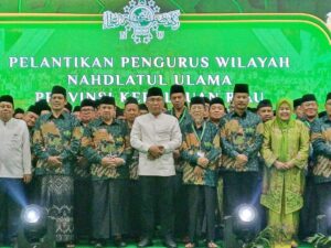 Lantik Pengurus PWNU Kepri, Gus Yahya Puji HMR & Marlin Senantiasa Membantu NU