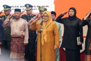 KATA FOTO: Wagub Marlin Pimpin Upacara Peringatan Hari Lahir Pancasila Provinsi Kepri