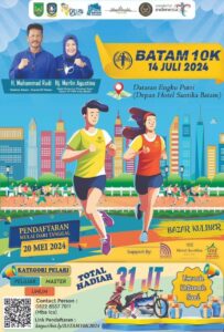 Ayo Ikuti Batam 10K, Total Hadiah Rp31 Juta! Info Lengkap, Hubungi: 082285577011