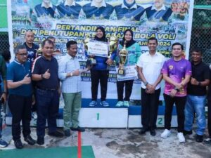 HMR Bangga, Kejuaraan Voli Piala Wali Kota & Ketua GOW Batam 2024 Berakhir Gemilang