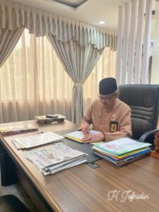 Pimpin Rakor Anggaran, Jefridin Soroti OPD Penghasil Agar Segera Optimalkan Pendapatan