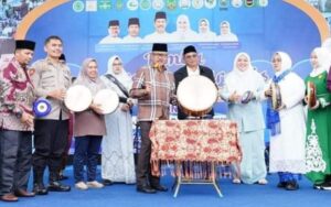 Dukung Pelestarian Seni Islam, Jefridin Buka Lomba Hadrah & Marawis Tingkat Lubukbaja