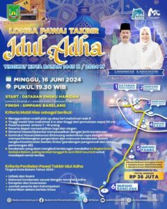 Berhadiah Total Rp36 Juta, Ini Rute & Syarat Ikut Pawai Takbir & Lomba Mobil Hias Iduladha