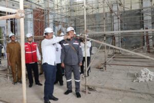 KATA FOTO: Revitalisasi Masjid Agung Batam Capai 90%, HMR: Agustus Diresmikan