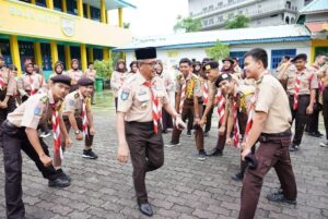 Lantik Pengurus Kwarran Lubukbaja, Kak Jefridin: Pramuka Wadah Orang Berpikir Positif