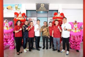 Lestarikan Barongsai, Jefridin Resmikan Kantor Perkumpulan Tarian Singa Kota Batam