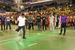 Diikuti 40 Tim, Tendangan HMR Mulai Adhiyaksa Kepri Cup Futsal Tournament 2024