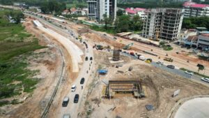 Begini Poin of View Progres Pembangunan Fly Over Seiladi yang Digagas HMR, Keren Pol!