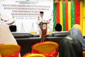 Serahkan Bantuan Alat Seni Qasidah, Jefridin Ajak Jaga Budaya dan Syiar Islam
