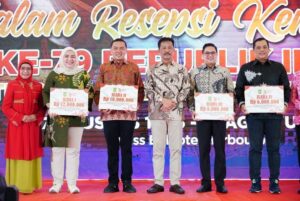 Rangkaian HUT Ke-79 RI Sukses, HMR Beri Apresiasi Forkopimda & Paskibraka Batam
