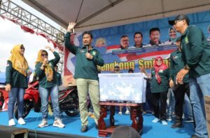 KATA FOTO: Dicintai Masyarakat, HMR Bikin Bengkong Smiling Morning Meriah & Dahsyat