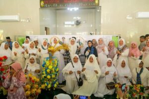 KATA FOTO: Hadiri Pengajian Maulid Nabi di Seibeduk, Marlin Pesan Jaga Jempol & Lisan