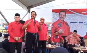 Orasi Soerya Getarkan Ribuan Massa Kampanye Rudi-Rafiq: Jangan Ganggu Kami!