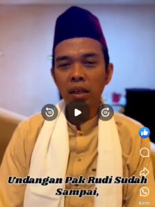 UAS Doakan HMR jadi Gubernur Kepri agar Lebih Banyak Bangun Masjid & Support Dakwah