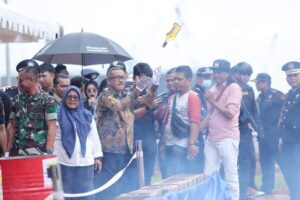 HUT Ke-78 Bea Cukai, Jefridin Ikut Joy Sailing hingga Musnahkan Barang Ilegal
