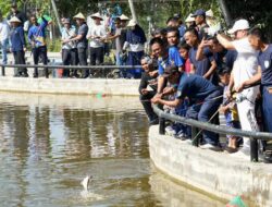 Mancing Mania BP Batam di Taman Rusa: Seru, Para Pejabat, Staf & Keluarga Berbaur