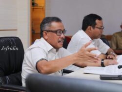 Jefridin Minta Tiga Dinas Optimalkan Jasa Tenaga Pembersih Drainase & Pemakaman