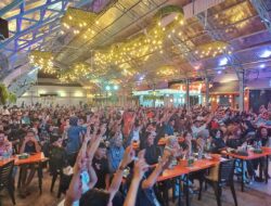Semangat Gen-Z Menyala bersama HMR, saat Nobar Timnas di Buana Central Park