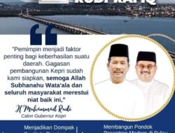 2 Prioritas Rudi-Rafiq yang Akan Kembalikan Kemasyhuran Tanjungpinang & Penyengat