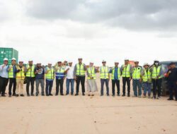 Bentuk Bundaran Punggur Sudah Sempurna, BP Batam Target Bulan Depan Selesai