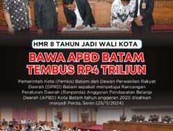 Bukan Omon-omon, 8 Tahun Jadi Wali Kota, HMR Bawa APBD Batam Tembus Rp4 Triliun!