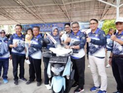 Puncak HUT Ke-79 PGRI Kota Batam Meriah, Ribuan Guru PAUD hingga SMP Senam Bareng