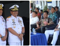 Danlantamal IV Batam Berganti Laksma TNI Berkat Widjanarko, HMR Ucap Selamat