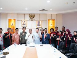 Terima GMNI Kota Batam, Sekda Serukan Mahasiswa Aktif Sukseskan Pembangunan