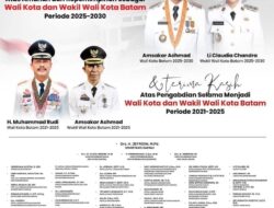 Terima Kasih Pak HMR & Selamat Bertugas Pak Amsakar Achmad