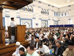 Salat Id di Masjid Agung, Amsakar Perkuat Rasa Kebersamaan Supaya Batam Dirahmati