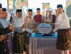 Masyaallah! Kecamatan Sagulung Empat Kali Berturut-turut Juara Umum MTQH Batam