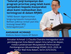 Musrenbang, Amsakar Fokuskan Rencana Pembangunan Jangka Menengah pada SDM