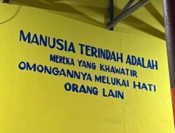 INSPIRASI PAGI: Kesadaran & Karakter