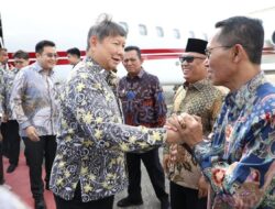 Amsakar Akrab dengan Hashim Djojohadikusumo di Peresmian PT Stania