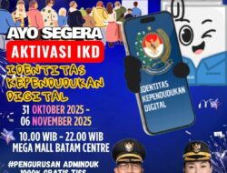 Baru!!! Mulai Hari Ini Disduk Buka Aktivasi Identitas Kependudukan Digital di Mega Mall