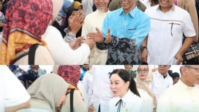 Bahagianya Lansia Belakangpadang, Terima Bansos dari Amsakar-Claudia: Jumlahnya Naik