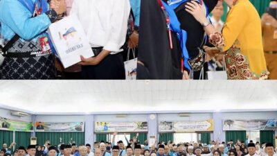 Bukti Cinta Amsakar-Li Claudia: JCH Kota Batam Diberi Bekal Sambal Bilis dan Rendang